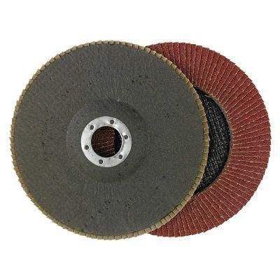 115*22mm Calcined Alumina Flap Disc for Metal and Inox