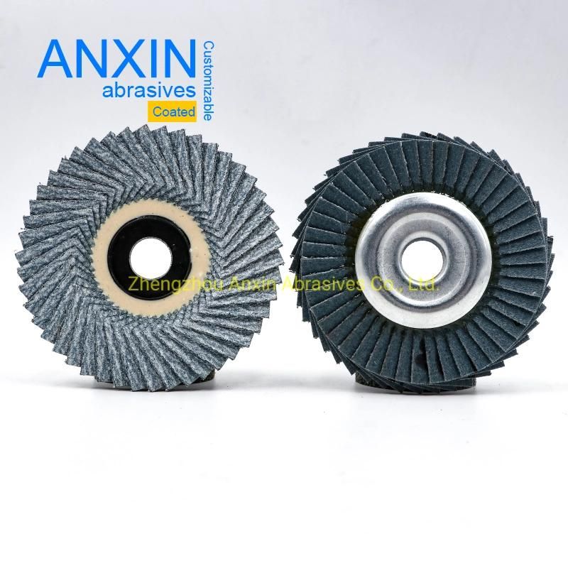 Coated Flexible Flap Disc for Aluminum Grinding