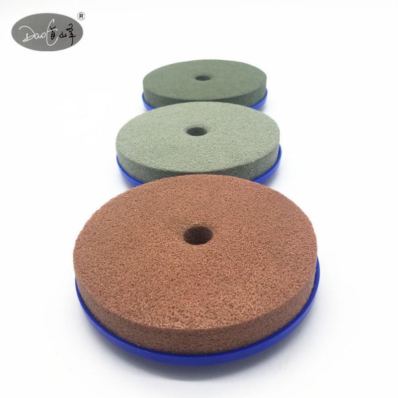 Daofeng 6inch 150mm Sponge Bevel Wheel for Granite Marble Quartz