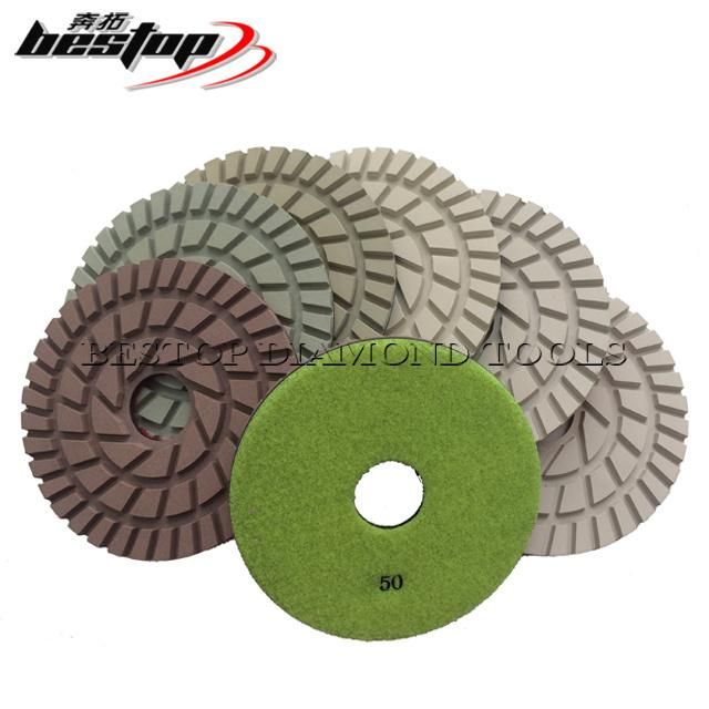 Rigid Resin Diamond Polishing Pads 7" for Concrete