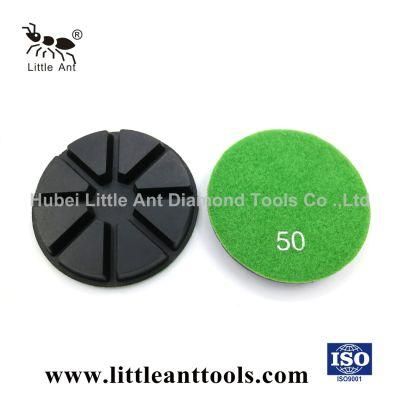 4&quot;Eight Teeth Resin Floor Polishing Pad and Grinding Disc