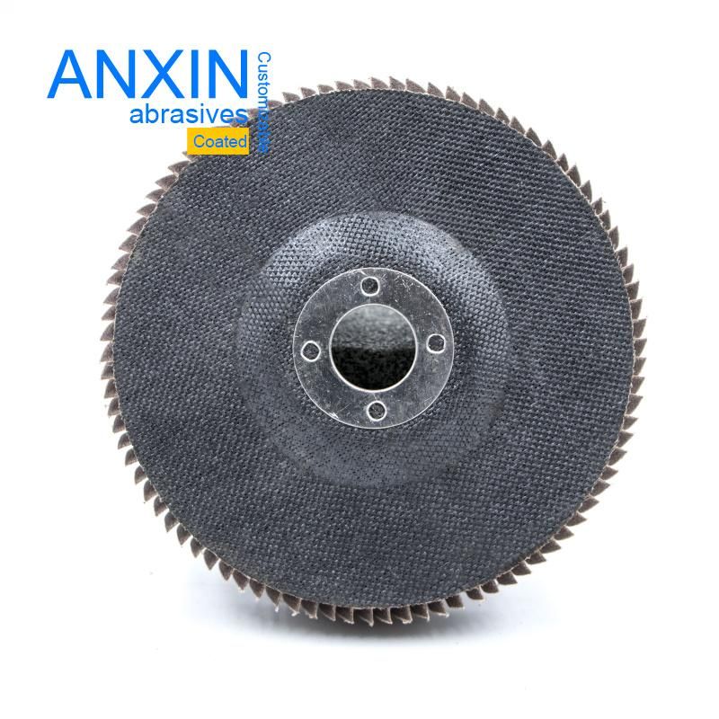 Vertical Fitted Flap Disc for Soft Grinding