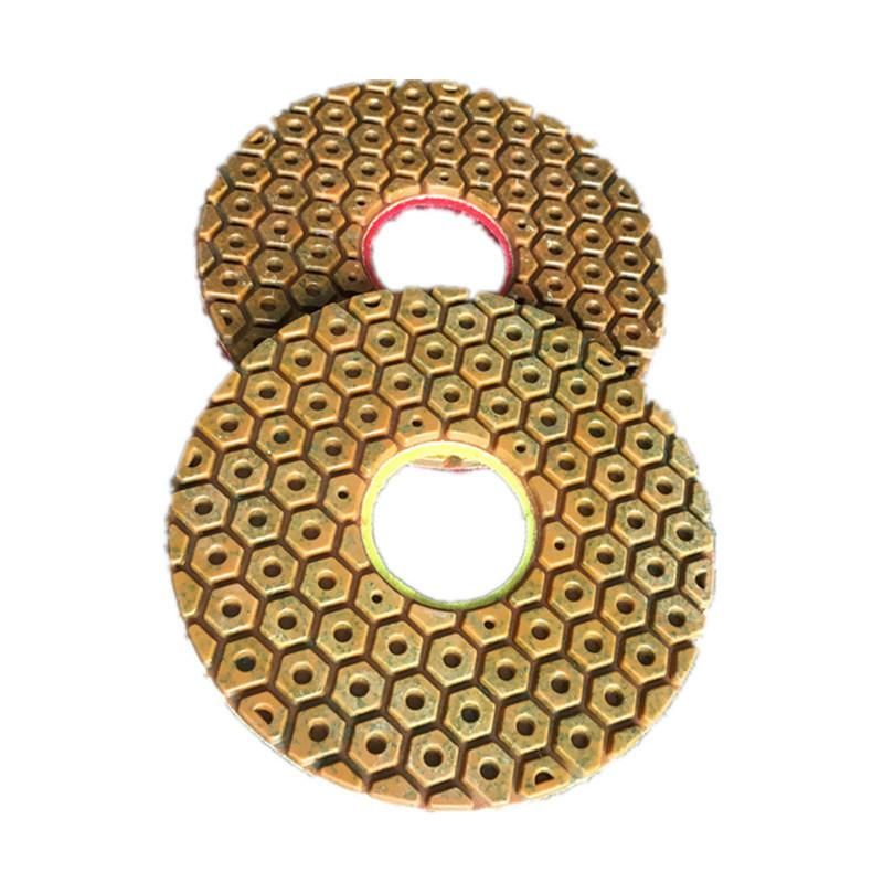 Hot Sale Diamond 6 Inch Marble Polishing Pad Abrasive Wet Marble Polishing Pads