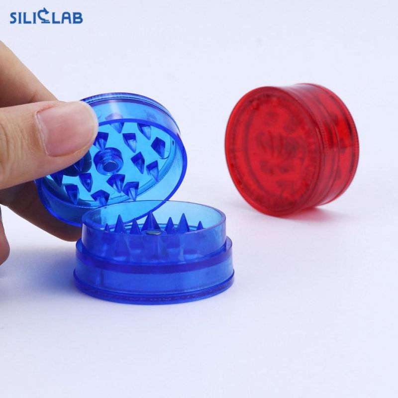 Wholesale Smoking Accessories Plastic Grinders Rolling Tobacco Dry Herb Grinders