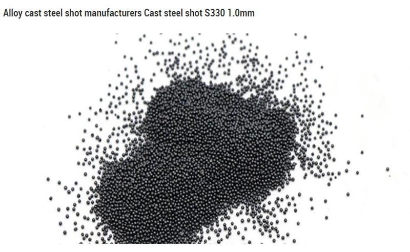 Alloy Cast Steel Shot S330 1.0mm From Chinese Supplier