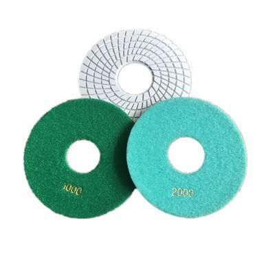 Hot Sale Diamond 6 Inch Marble Polishing Pad Abrasive Wet Marble Polishing Pads