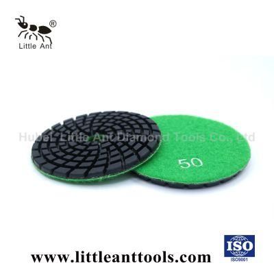 4&quot;Helical Resin Polishing Pad for Concrete