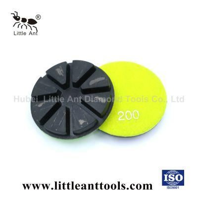 Floor Using 8 Teeth Diamond Polishing Pad