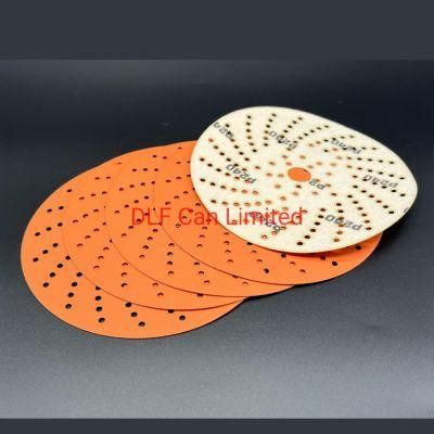 Wholesale Price 6 Inch Orange Ceramic Sanding Disc for Automotive Painting