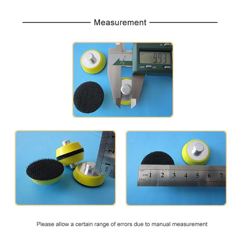 1.2 Inch 50das Sanding Disc Backing Pad 10*5.5mm Thread Grinding Pad Abrasive Tools Electric Grinder Accessories