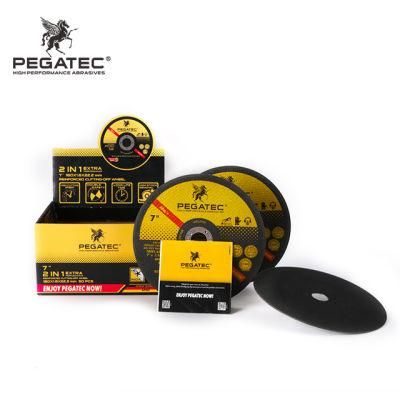 Pegatec Certificated 180X1.6X22.2mm Cutting Wheel Disc for Metal Steel