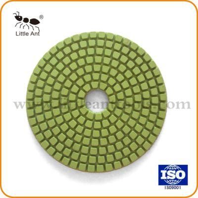 100mm Wet Used Diamond Polshing Pad for Marble Granite Stones