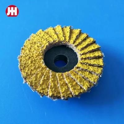 Zirconia Oxide Abrasive Mini Flap Disc Quick Change Disc for Polishing