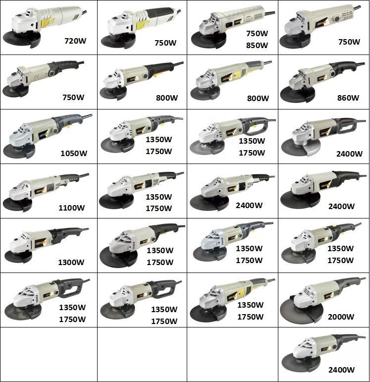 1050W 125mm Dwt Angle Grinder (T12503) with Variable Speed