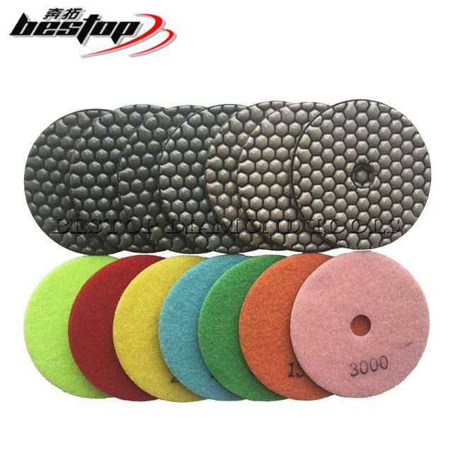 Natural Stone Seven Step Dry Polishing Pad