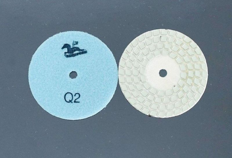 Qifeng 4 Steps Abrasive Tools Dry Polishing Pads for Granite&Marble