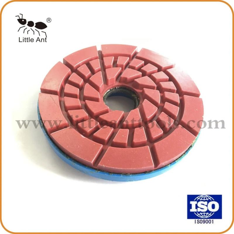 Snail Lock Resin Diamond Polishing Pad for Granite Marble