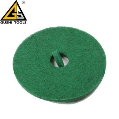 Colored Concrete Floor Abrasive Scouring Pad