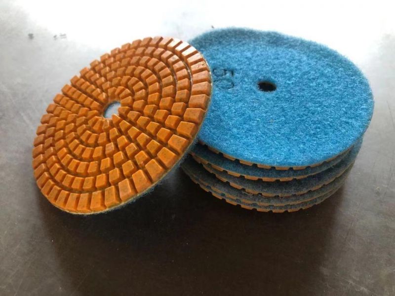 Diamond 100mm Wet Polishing Pad for Marble