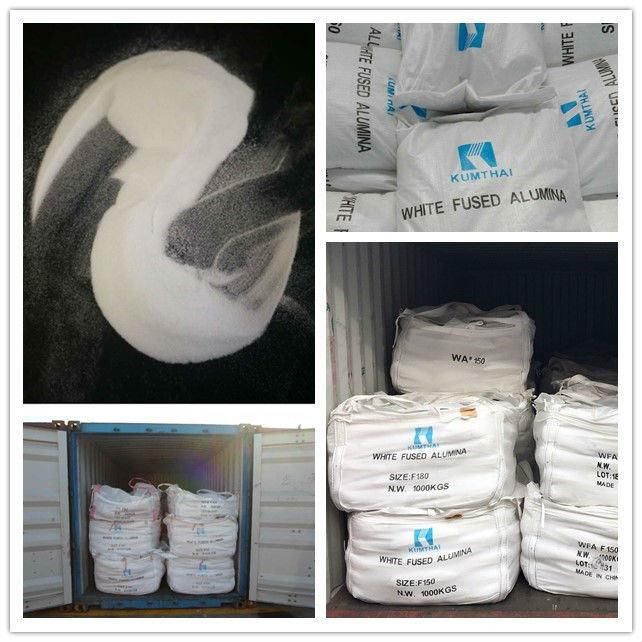 White Corundum Powder Aluminum Oxide Fused Alumina with Good Cleanliness