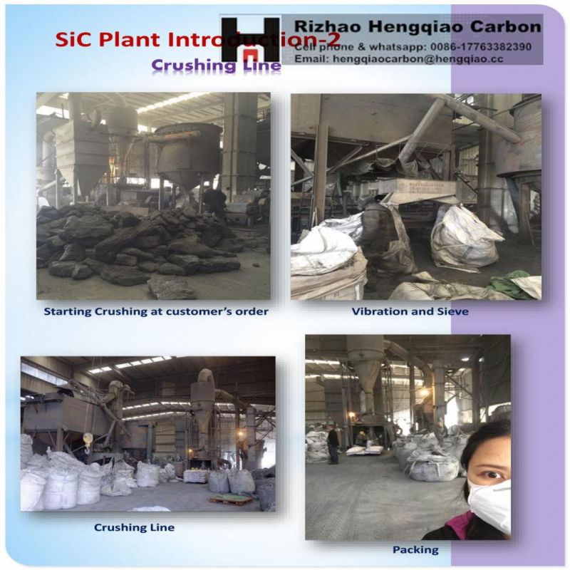 China Supplier of Silicon Carbide Recarburizer/Carbon Additive