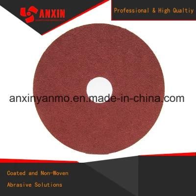 Resin Fiber Sanding Disc Aluminum Oxide 4.5&quot;