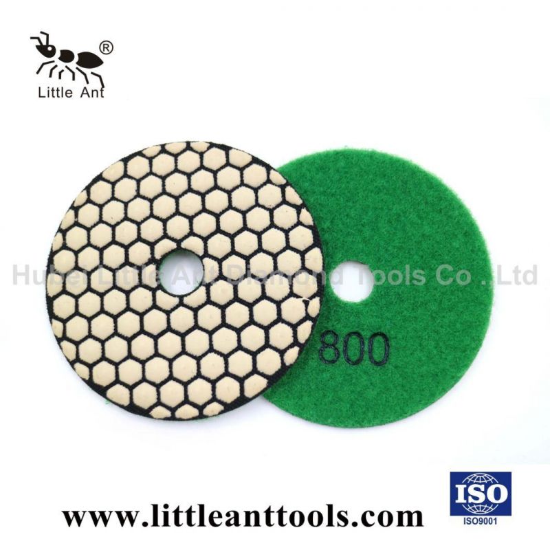 Wholesale Hexagon Dry Polishing Pads for Granite, Marble and Quartz, Durable
