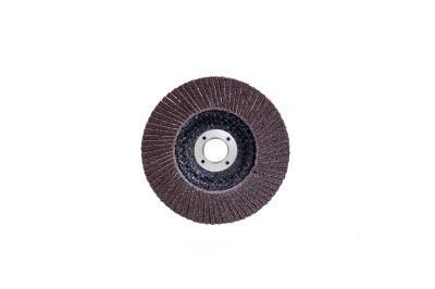 Black Flap Disc with Calcined Aluminium Oxide for Polishing