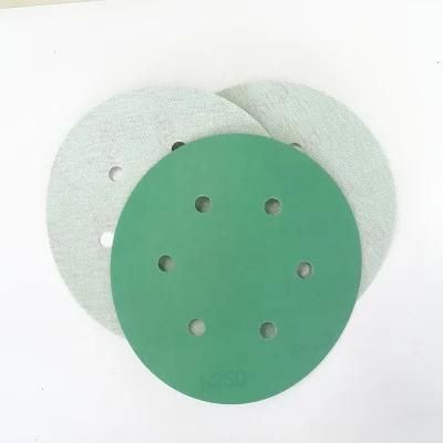 Round Shape Velcro Polishing Sandpaper