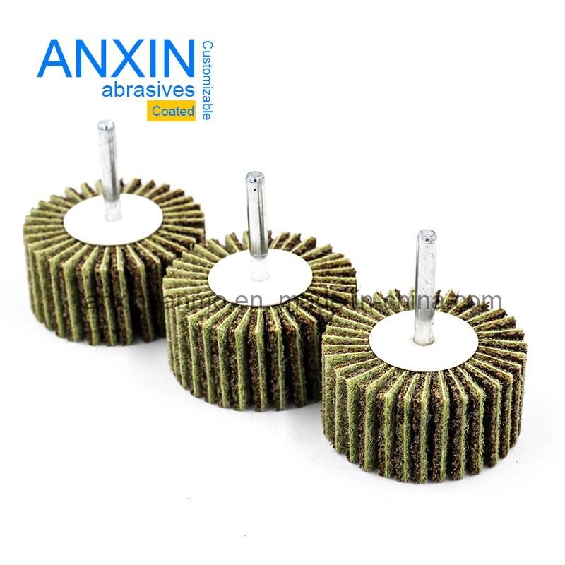 Nylon Mounted Flap Wheel for Stainless Steel or Steel