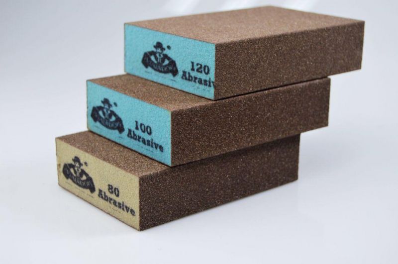 High Density Manual Sponge Sanding Blocks Custom Hand Tools