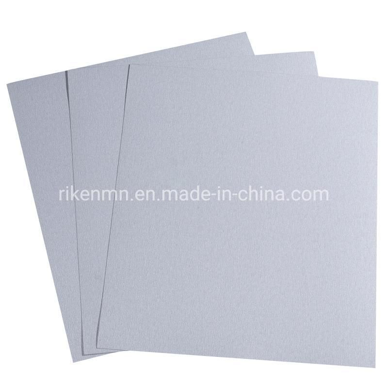Anti-Clog Stearate Coated Dry Abrasive Paper Sheet for Hardboard Sanding.