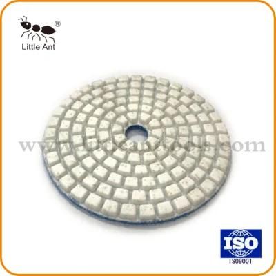 3 Inch Diamond White Resin Polishing Pads for Stones Polishing