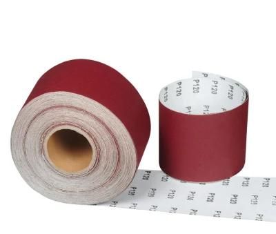 a-D Aluminum Oxide, Semi-Open Coated, D-Weight Craft Paper, for Wood and Paint Polish