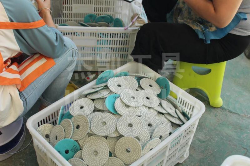 100mm China Diamond Wet Polishing Pad for Stone