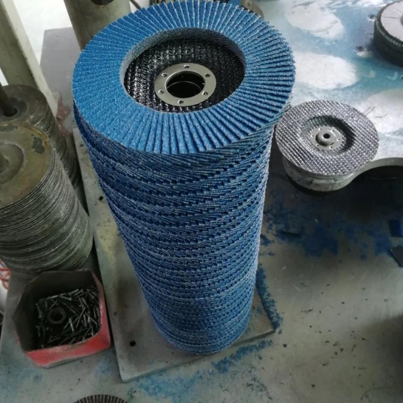 Coated Flap Disk/Wheel/Disc, Sharp& Durable, Excellent Flexibility, Excellent Extensibility and Bending Resistance