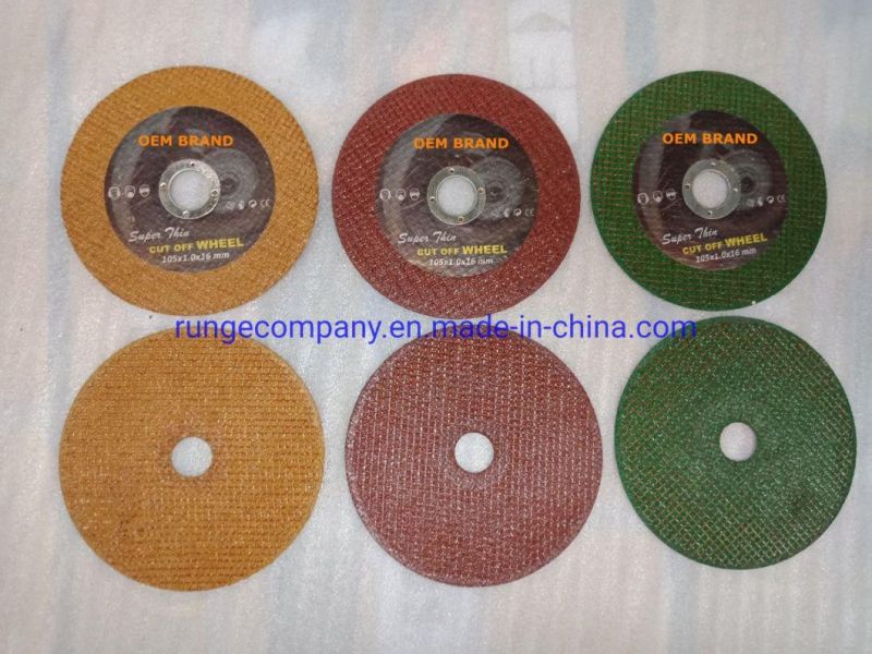 4inch Thin Cutting Disc for Metal Stainless Rebar Steel Pipe Structural Galvanized Steel Angle Grinder Power Tools