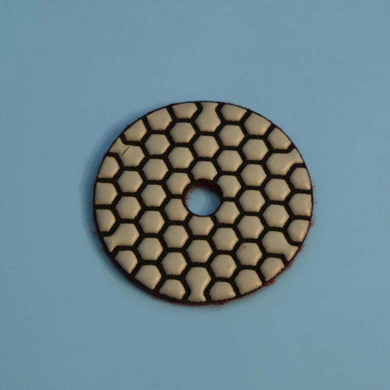 New 100mm High Efficiency Abrasive Dry Polishing Pad for Stone