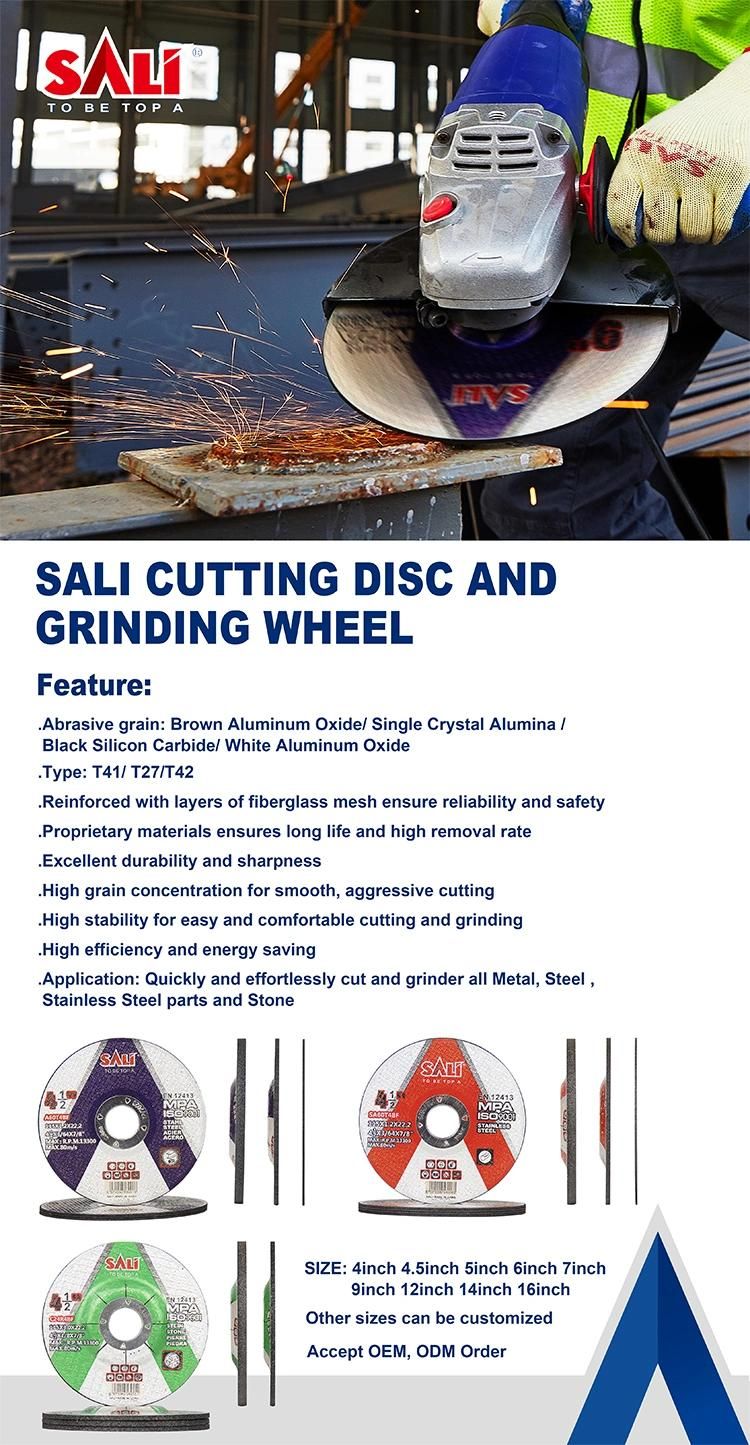 Sali High Quality Silicon Carbide Abrasive Wheel Grinding Stone