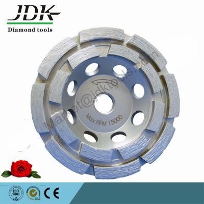 Double Row Diamond Cup Wheel for Concrete Grinding
