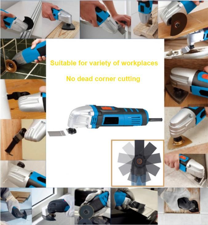 China Factory Machine Hardware Tool 300W Multi-Functional Oscillating Tool Power Tool Electric Tool