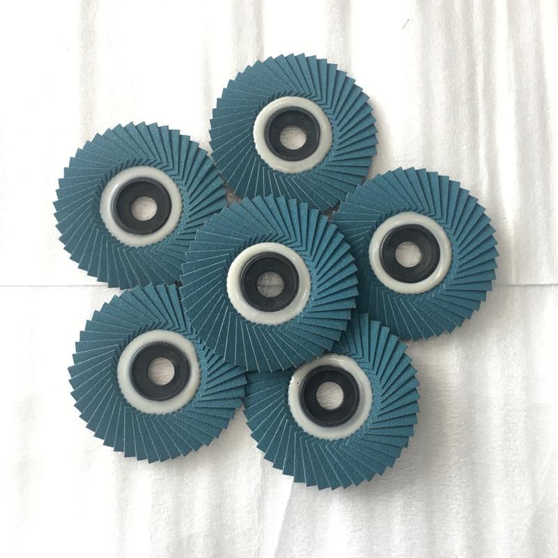 High Quality Premium Wear-Resisting 100mm Zirconia Alumina Radial Flap Disc for Grinding Stainless Steel and Metal