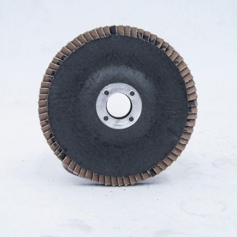 100*15mm Flap Disc for Japanese Market Polishing Disc Grinding Disc Fiberglass Backing