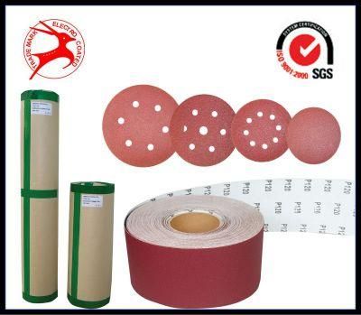 Wood Grinding Aluminum Oxide Magic Tape Disc A-D