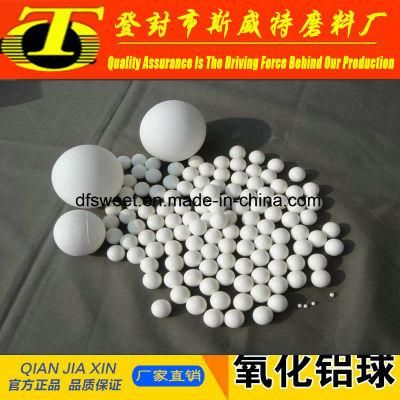 Industrial Application High Alumina Ceramic Ball / Activated Alumina Grinding Ball