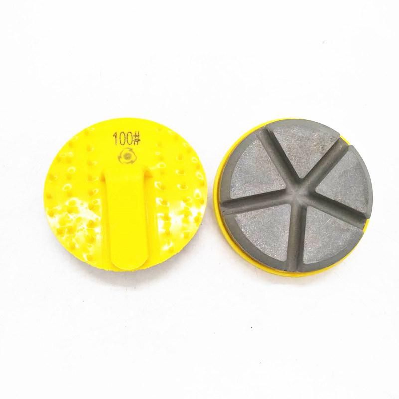 3inch Ceramic Bond Diamond Resin Pad Hand Held Polishing Pucks