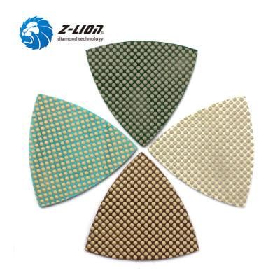 Zlion High Quality Resin Polishing Pad Triangle Disc