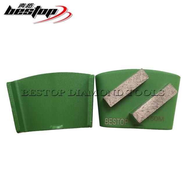 Concrete Floor HTC Grinding Stone with Double Diamond Segments