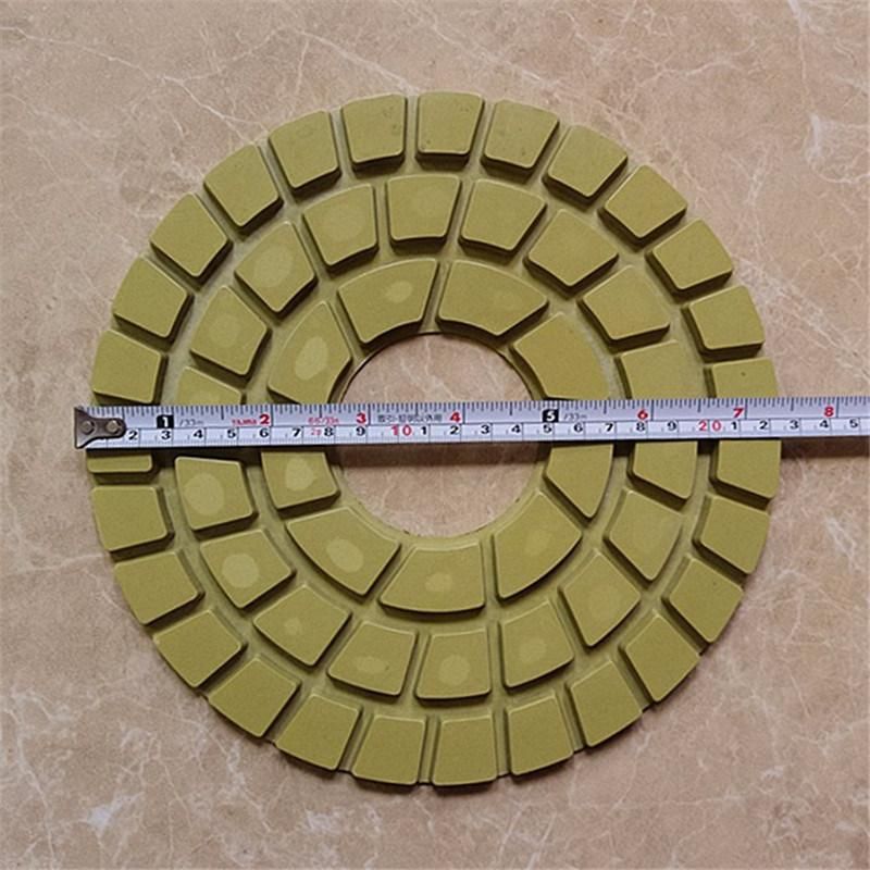 Factory Stone Marble Granite Grinding Diamond 9 Inch Wet Polishing Pad