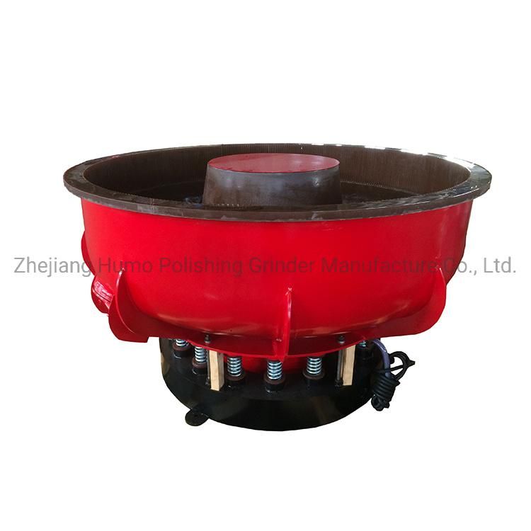 Vibratory Finishing Machine with Curved Wall Bowl Polishing Machine 1200L